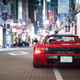 This Testarossa acted as traffic control while we took some photos on the highway.